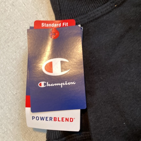 Champion, Authentic Athleticwear Men’s Size Large, Black Hooded Sweatshirt NWT - Picture 6 of 7